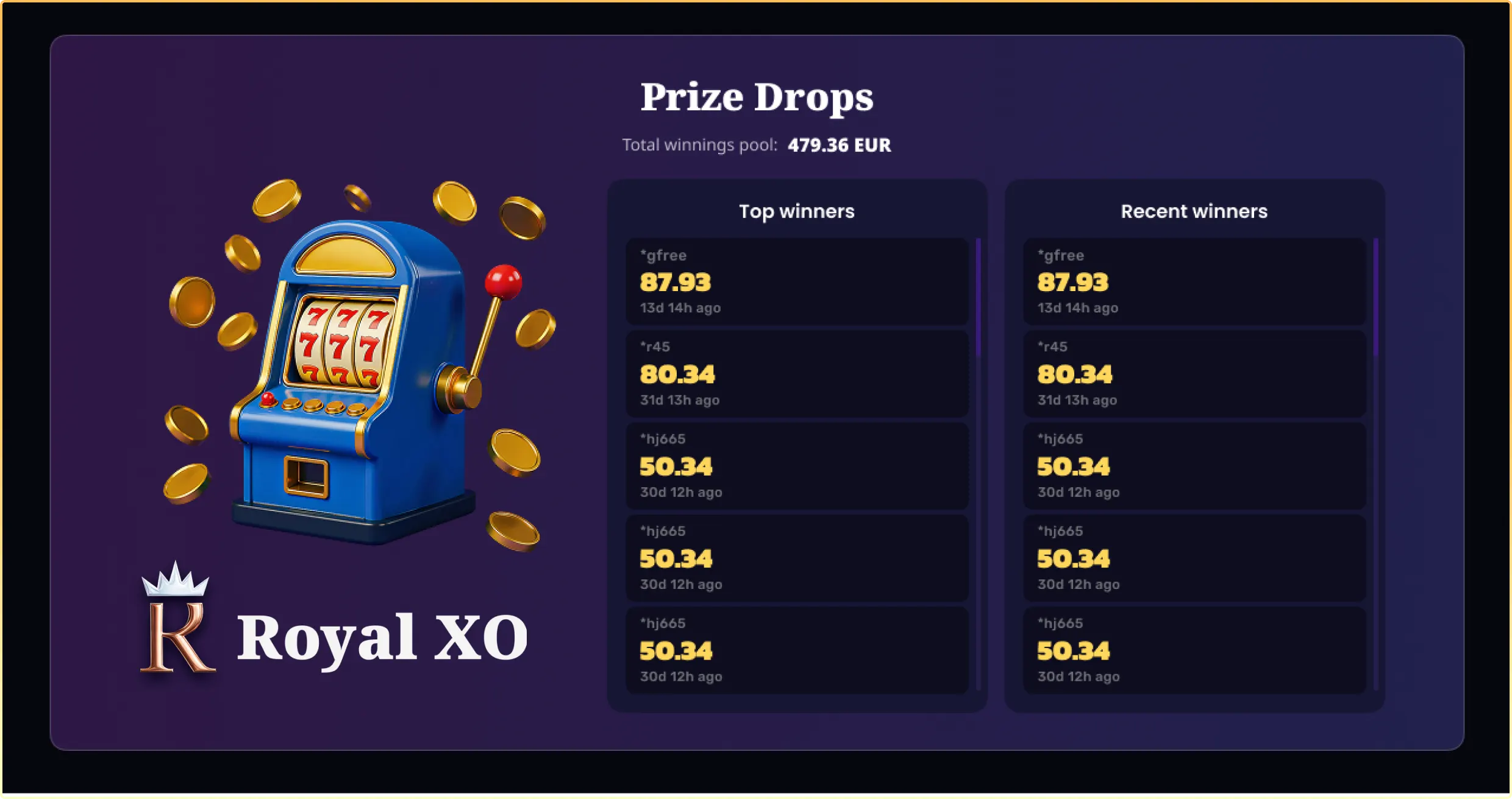 Royalxo Online Kasino